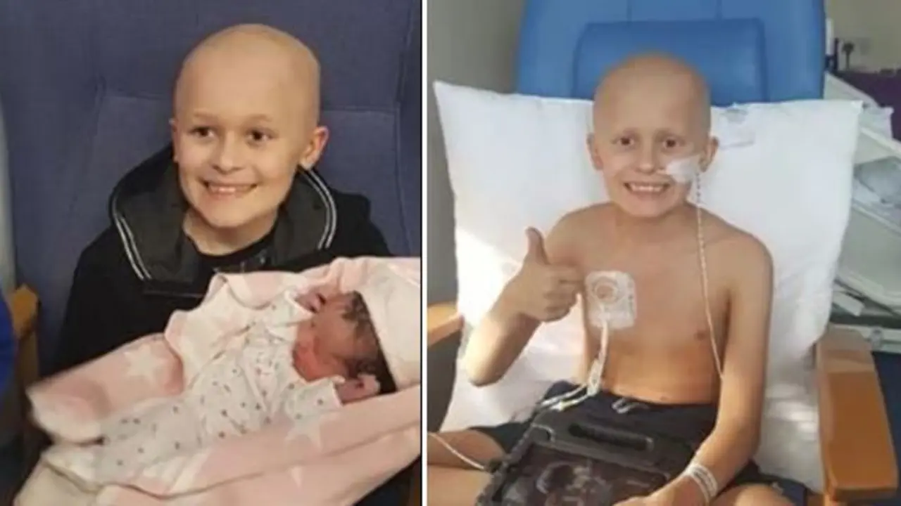 &ntilde;i&ntilde;o con c&aacute;ncer en londres