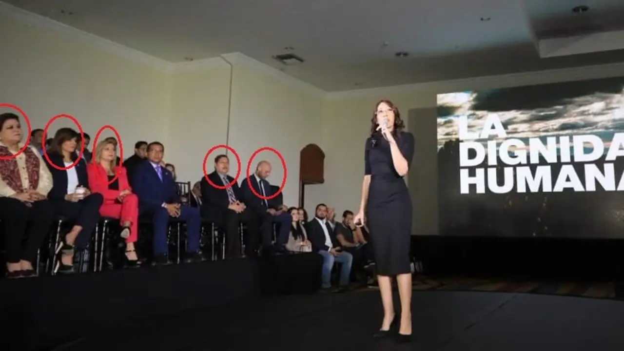 Diputados en presentaci&oacute;n de Calleja