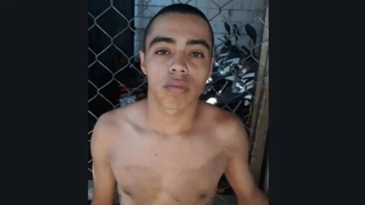 Pandillero en Santa Ana