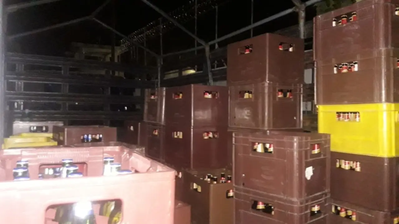 Decomiso de 50 cajas de cerveza