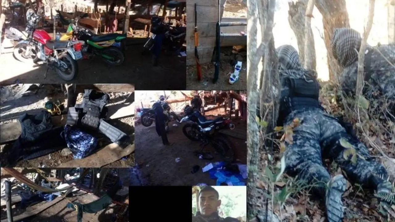 Desmantelan campamento en Ciudad Barrios