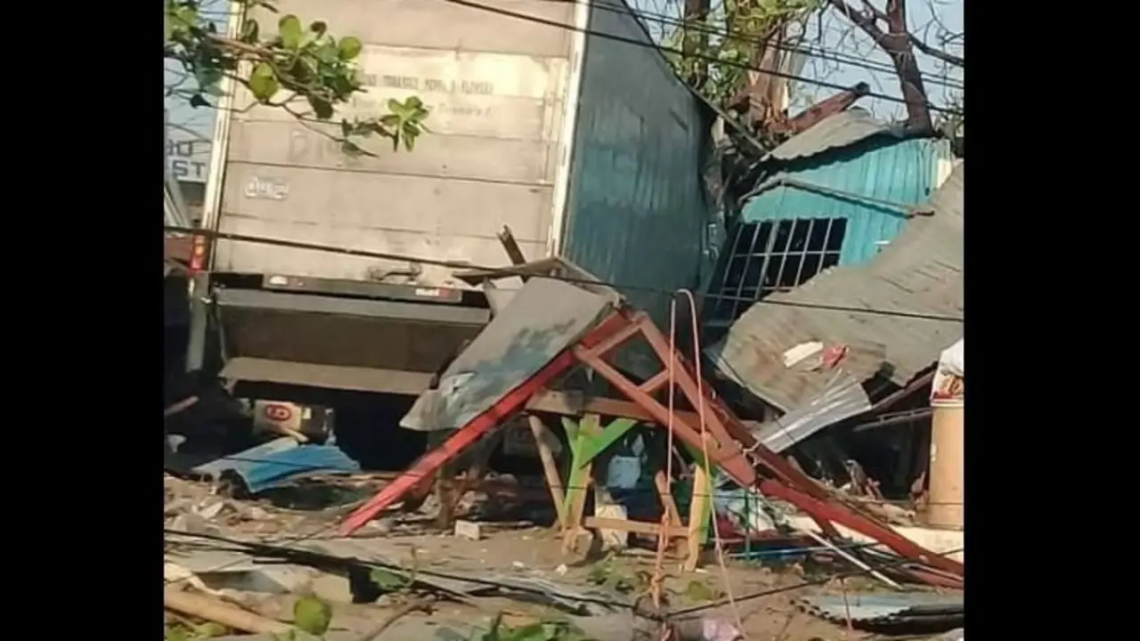 Accidente en Lourdes