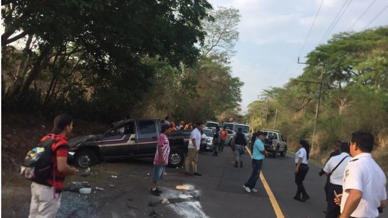 Accidente en San Isidro