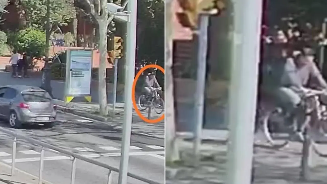 Ciclista de Barcelona