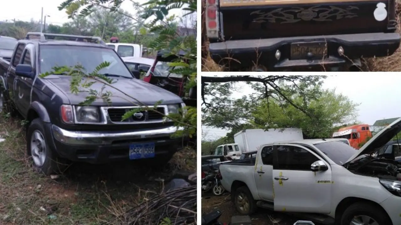 Veh&iacute;culos exalcalde de Pasaquina.