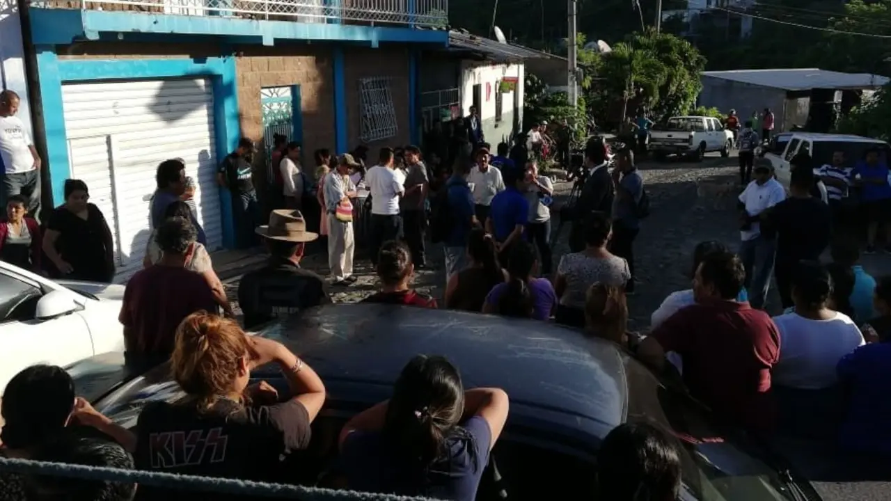 Protesta Chinameca 1