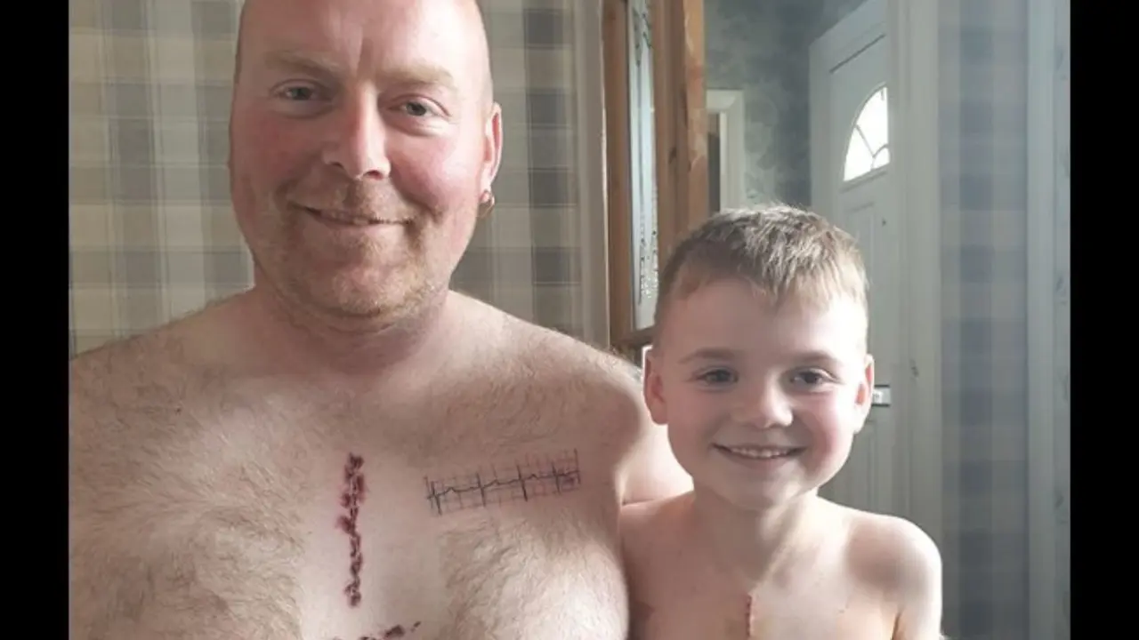 Joey y su padre Martin