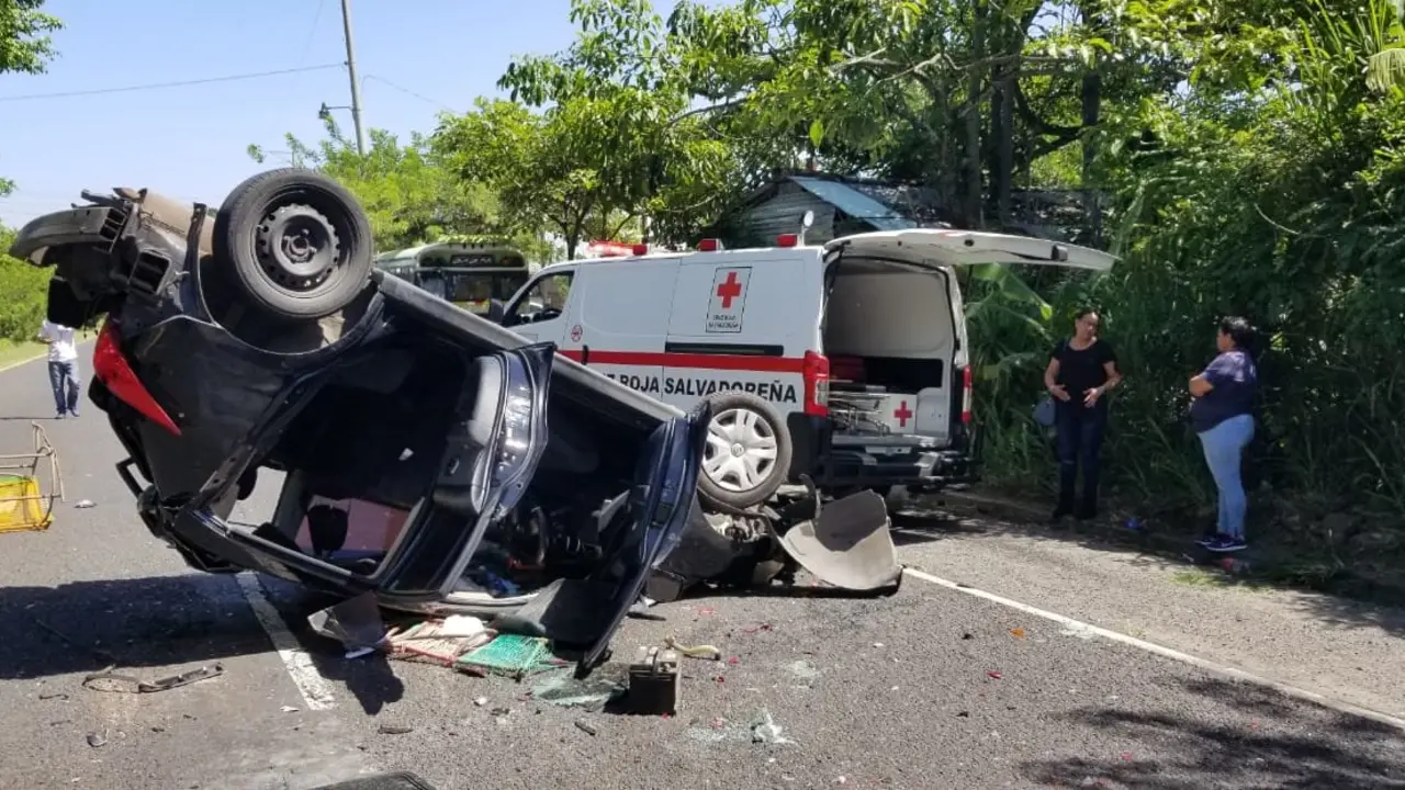 Accidente en Cojuetepeque
