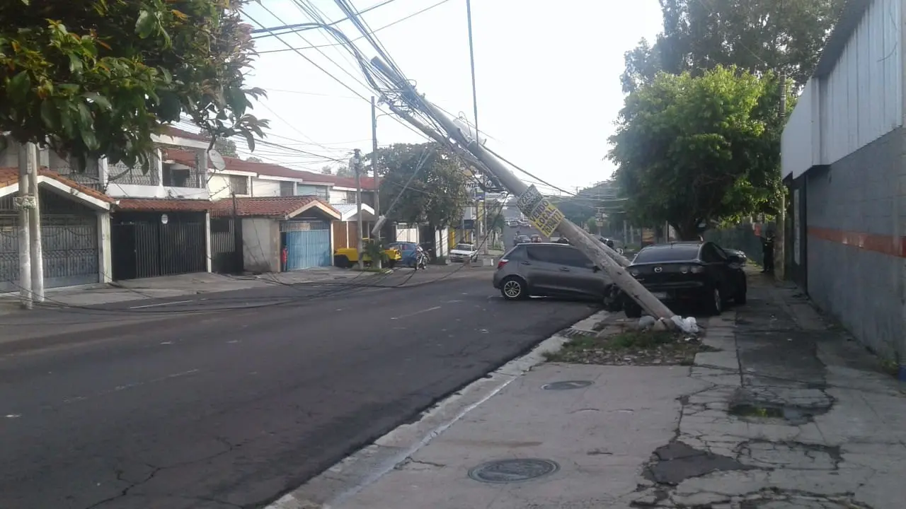 Accidente en la Bernal