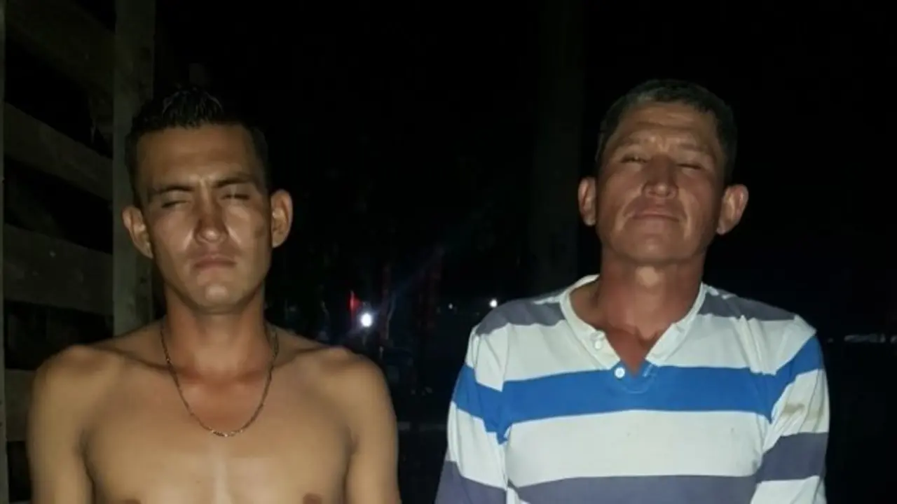 Capturados mientras violaban a mujer en Santa Ana