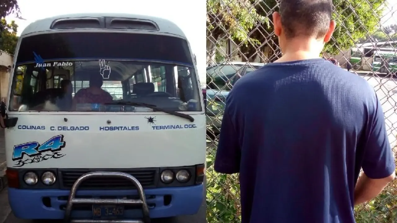 Microbus de la ruta 4