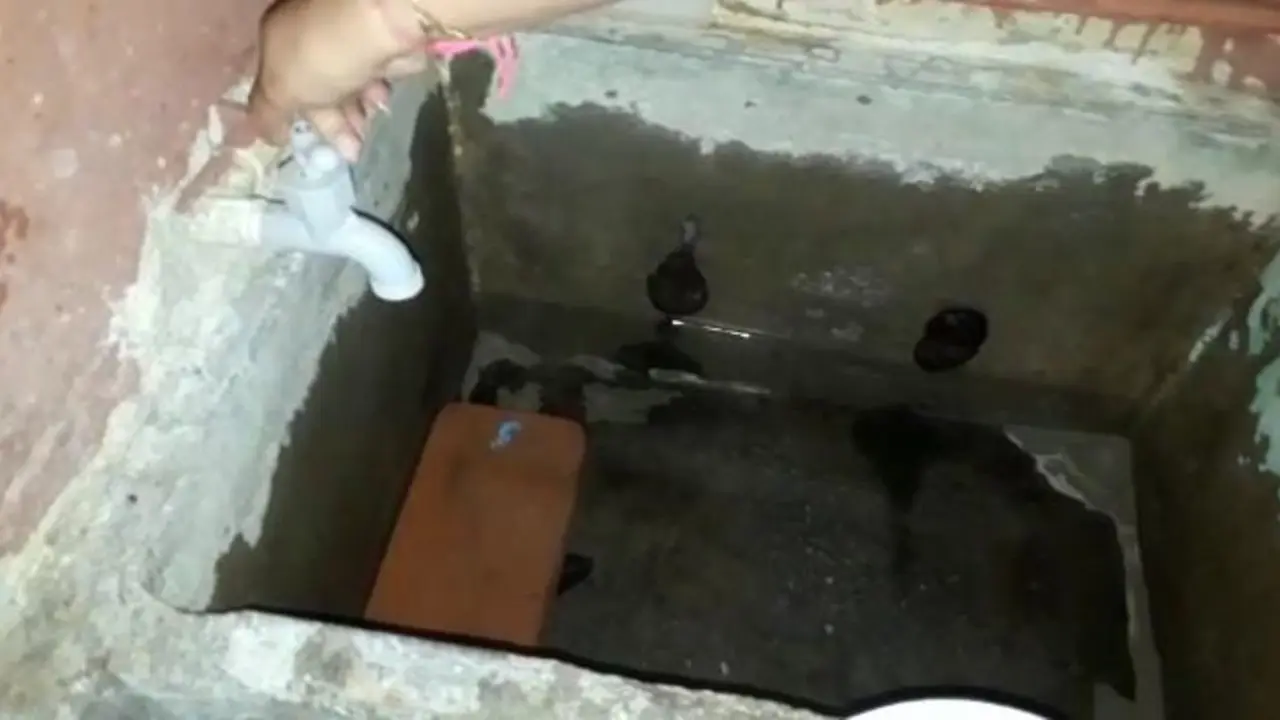 Falta de agua en Apopa