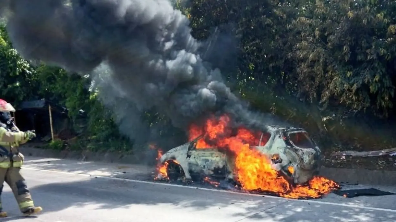 Incendio de Veh&iacute;culo en Integraci&oacute;n