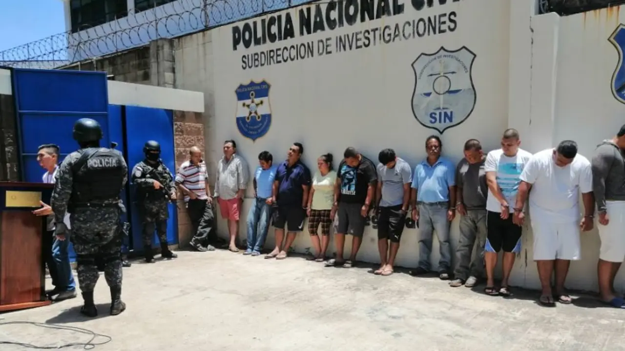 Detenidos en la DCIa