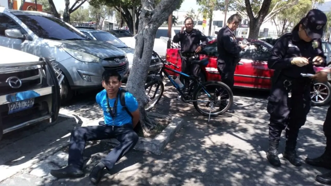 Detenido en Metro Sur 2