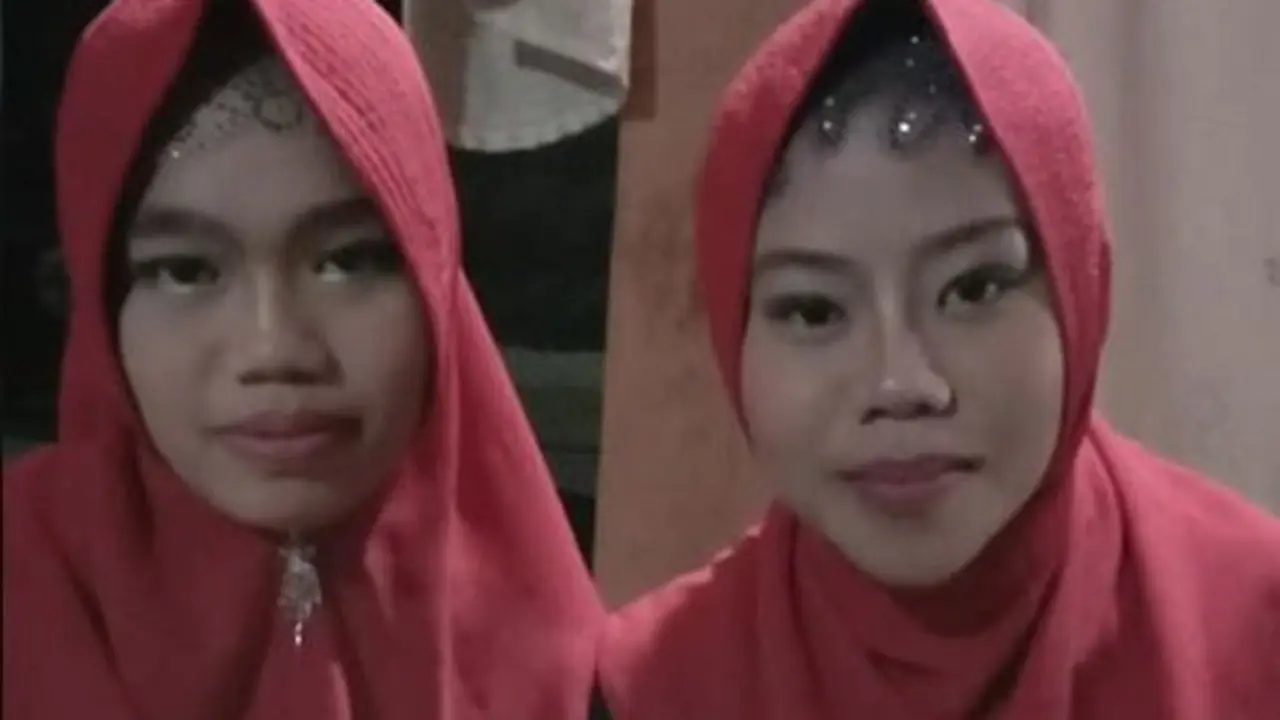 Esposas de hombre en Indonesia