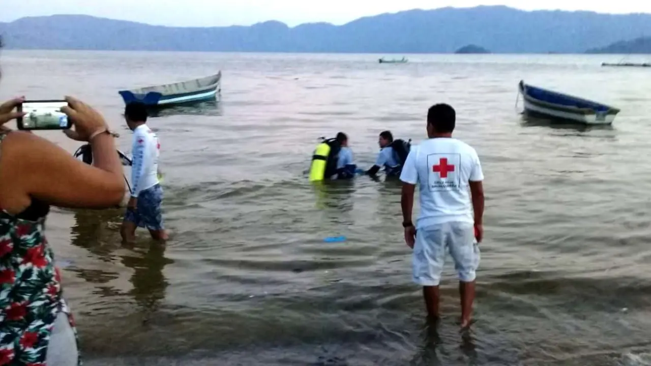 Joven ahogada en lago de Ilopango 1