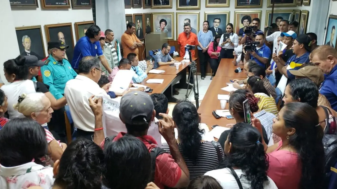 Reuni&oacute;n en alcald&iacute;a de San Miguel