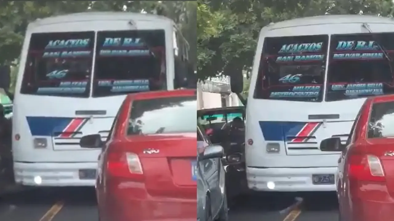 Microb&uacute;s de la ruta 46