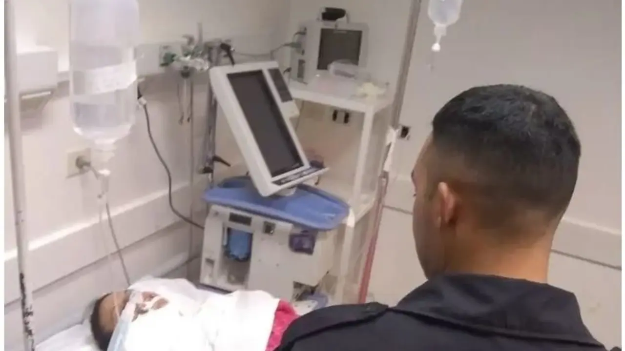 Mujer quemada con alcohol