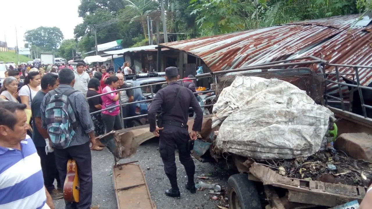 Accidente en Mariona