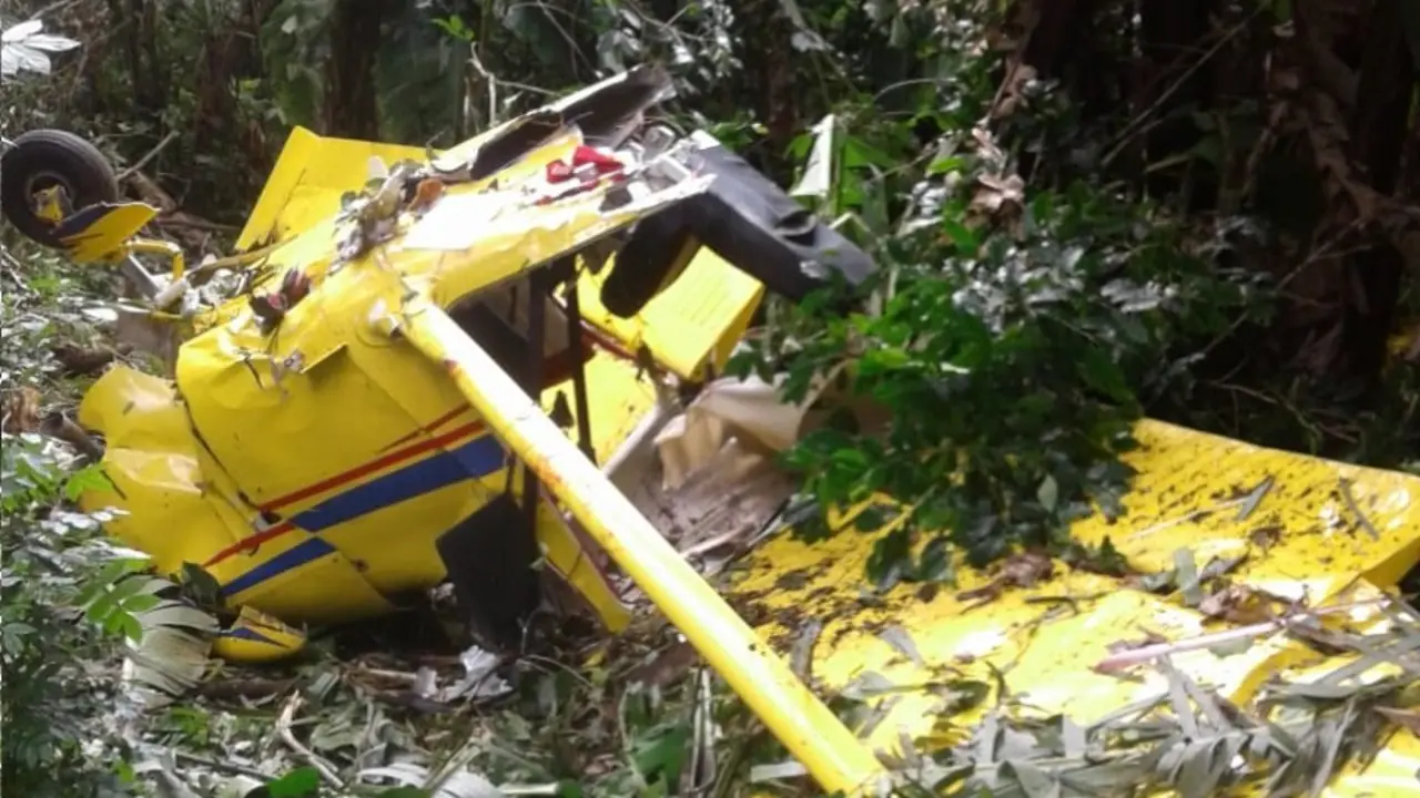 Avioneta en El Boquer&oacute;n