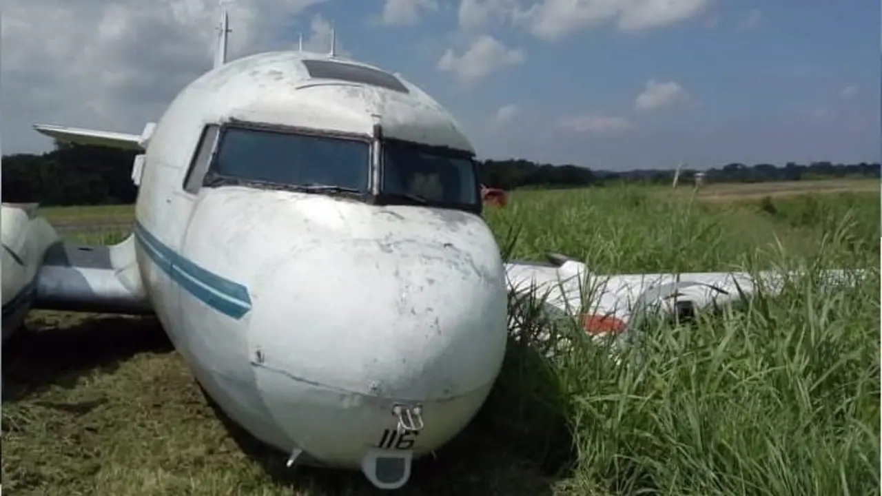 Accidente del avi&oacute;n