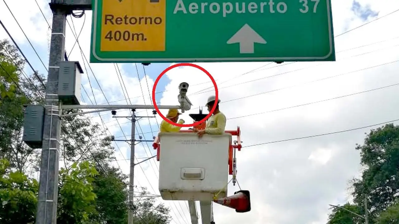 C&aacute;mas de seguridad en autopista a Comalapa 4