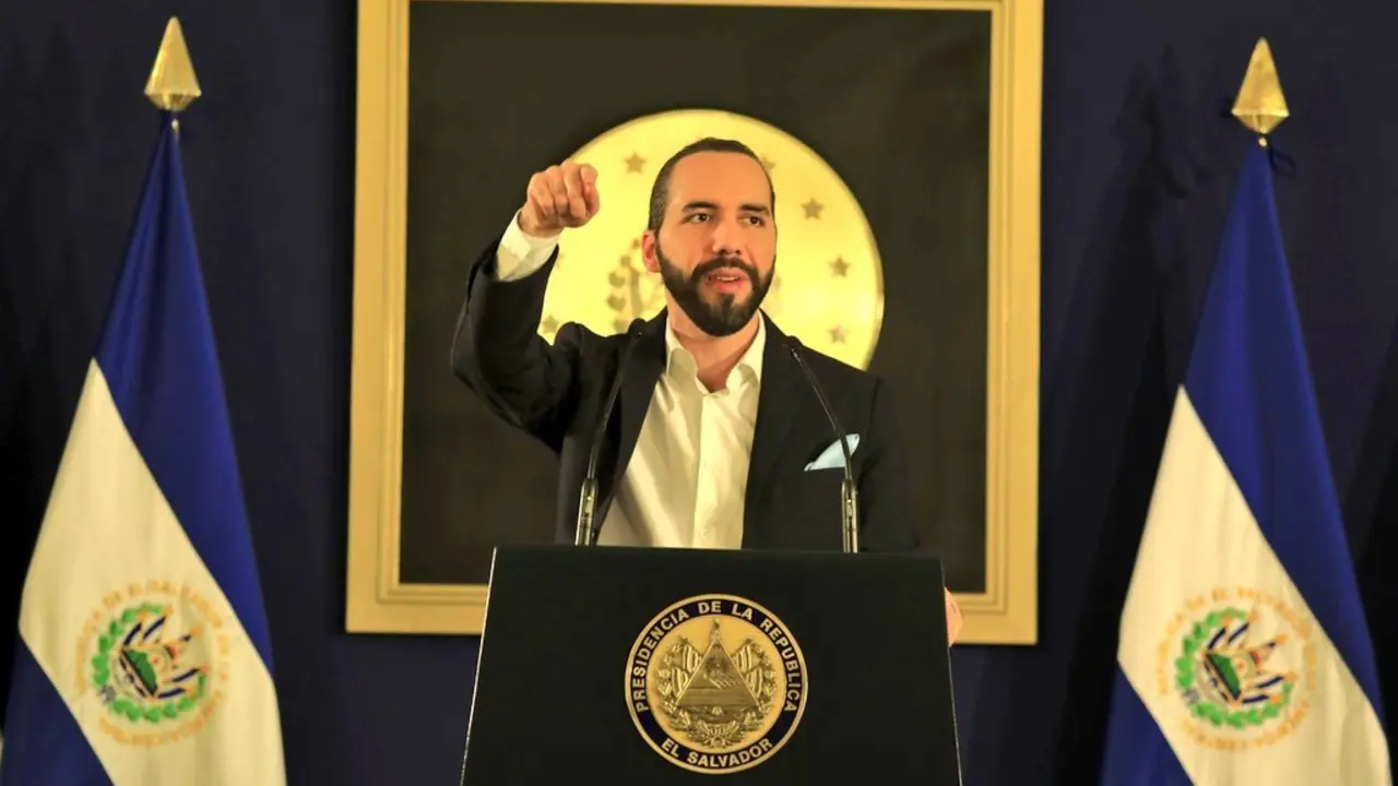 Bukele en conferencia CAPRES
