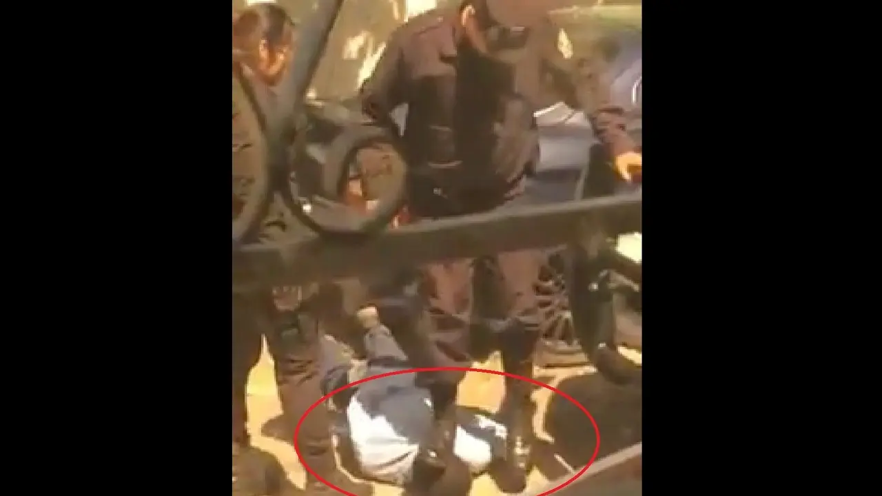 Torturado en Santa Ana