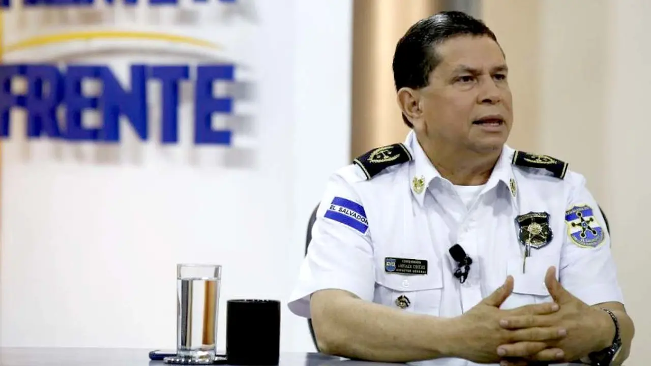 Mauricio Arriaza Chicas director de la PNC