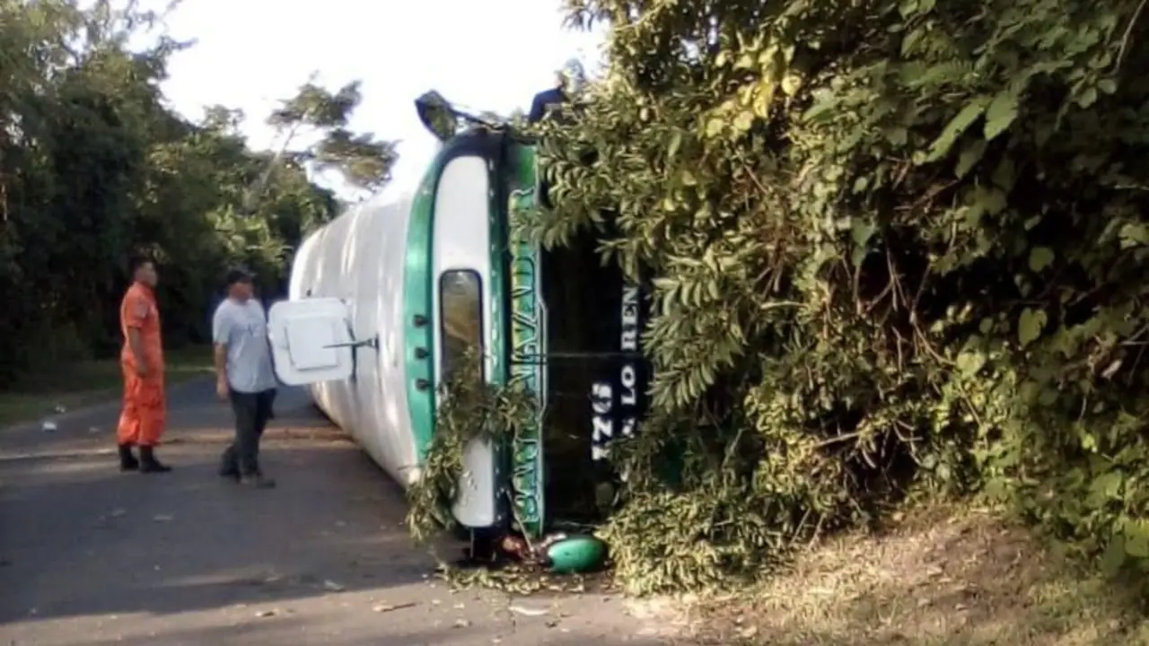 Accidente en San Lorenzo
