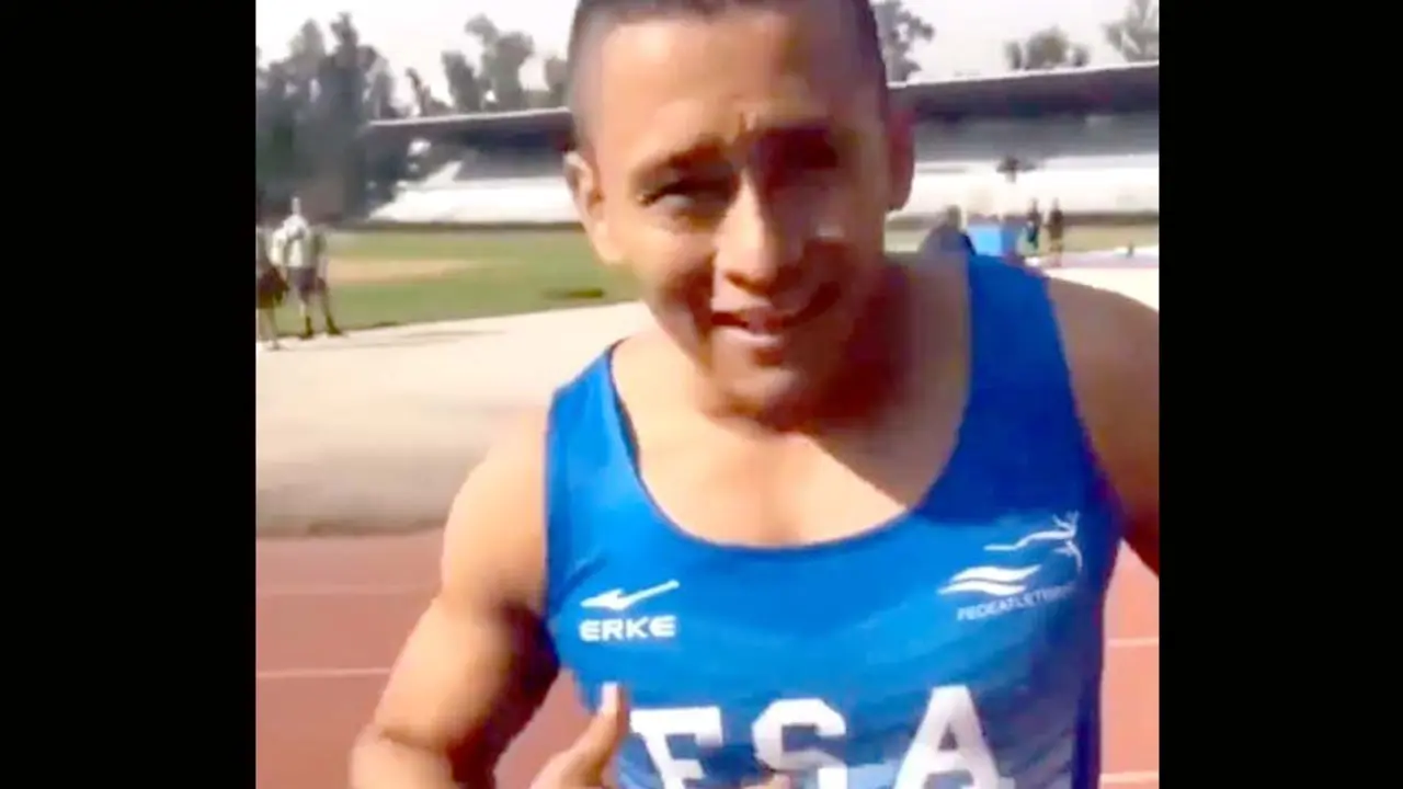 Josu&eacute; Benjam&iacute;n Rivera polic&iacute;a medallista de oro 3