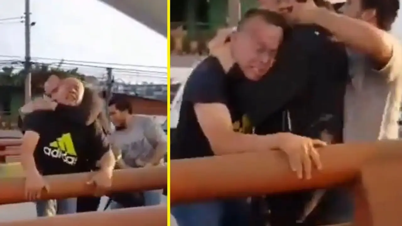 Pleito entre conductores