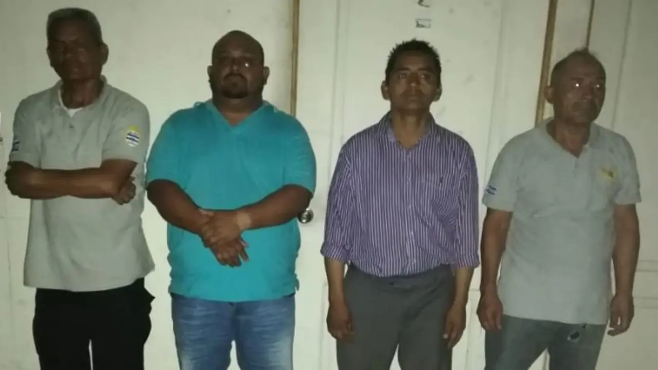 Vigilantes detenidos