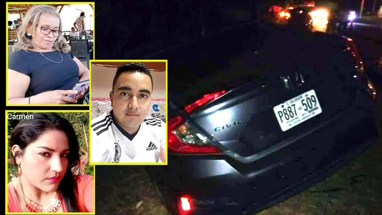 Maestros muertos en accidente en San Vicente 5