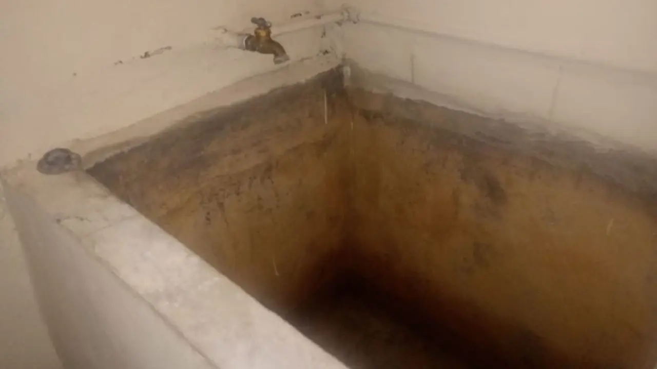 Sin agua en Las Delicias