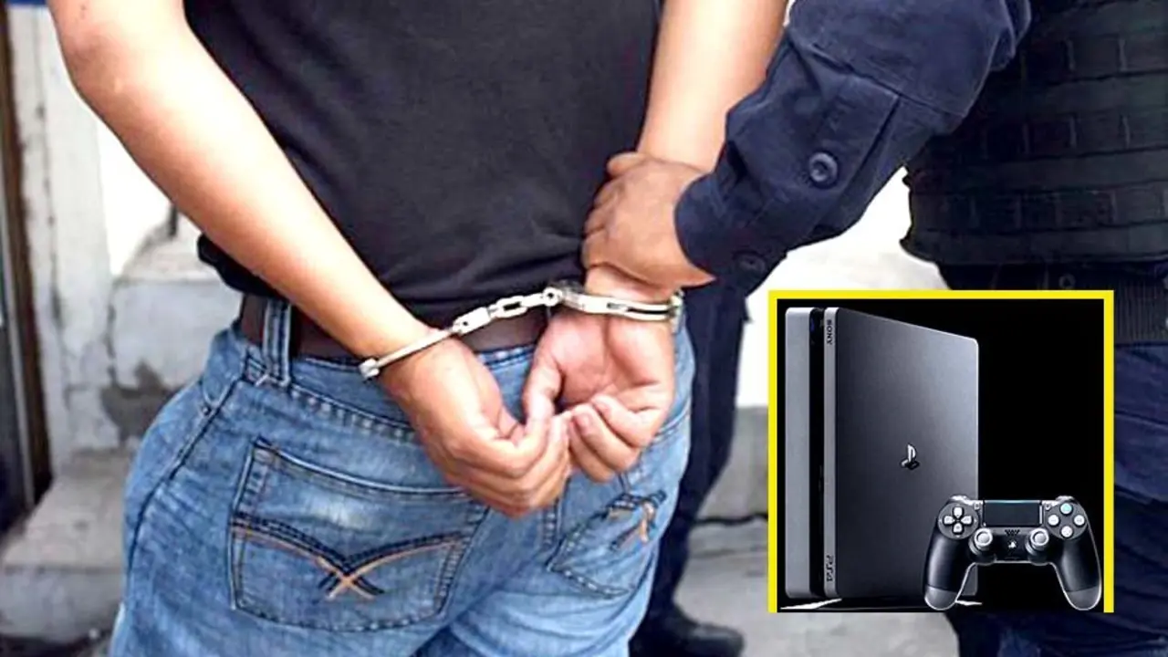 Preso por hurtar un PlayStation 4