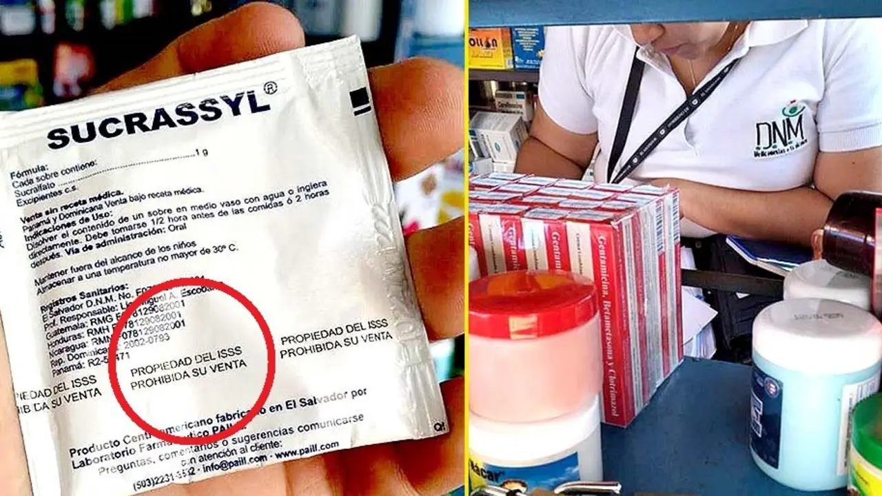 Medicamentos falsificados encontrados en Sensuntepeque 5