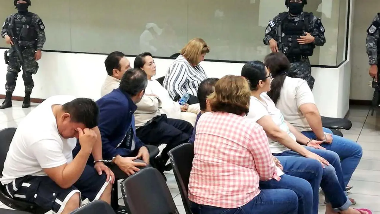 Audiencia vinculados Sigfrido Reyes