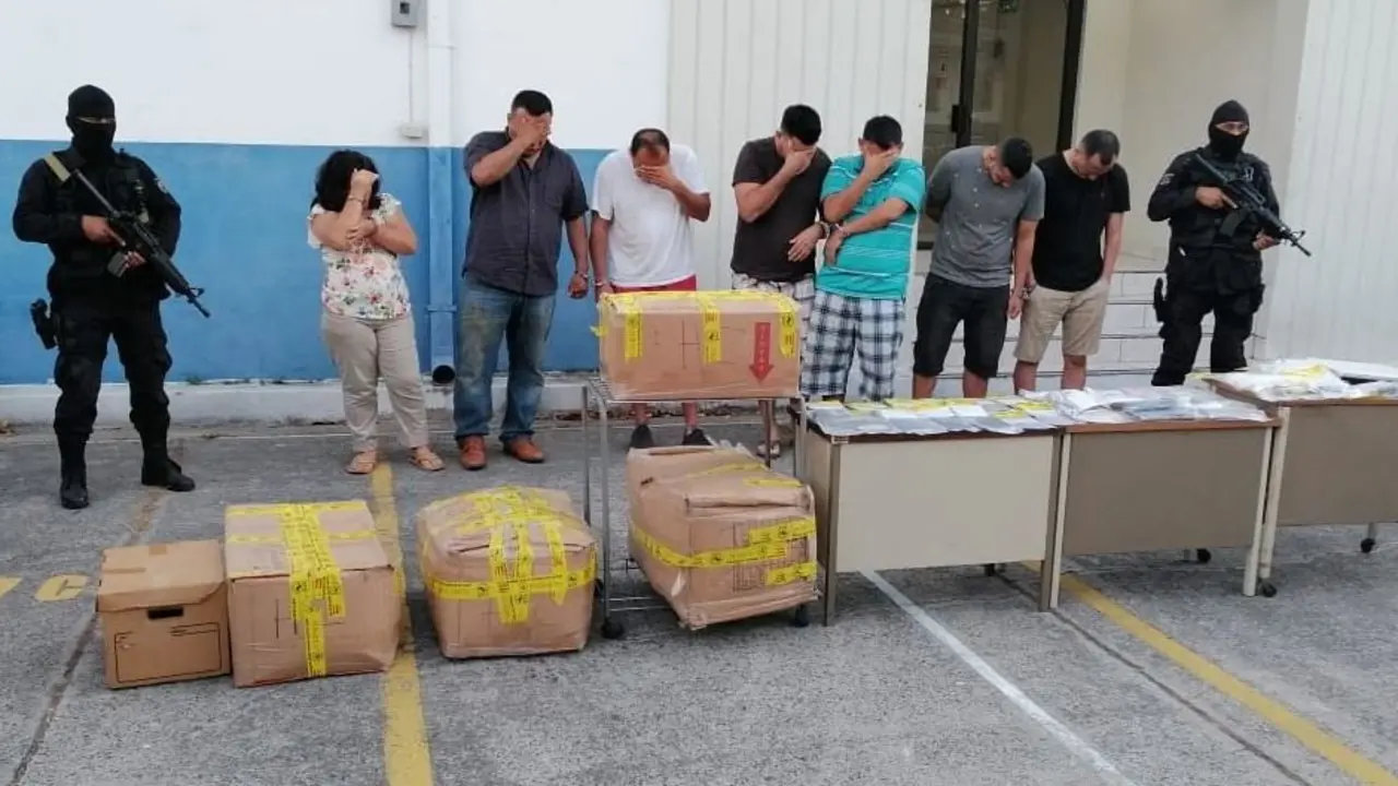 Narcotraficantes en San Miguel