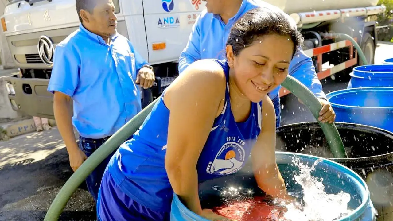 Plan de contigencia de Anda y MOP para abastecer de agua a la poblaci&oacute;n 1