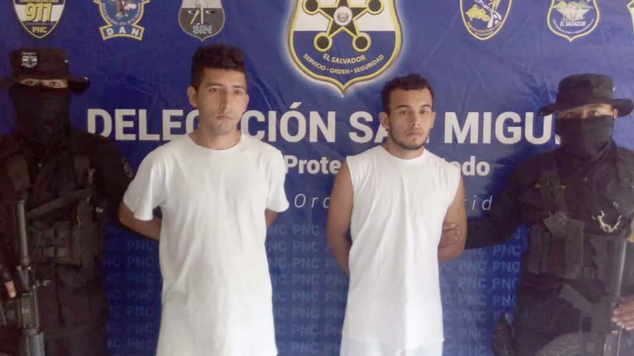 Pandilleros detenidos por crimen de investigador en San Miguel