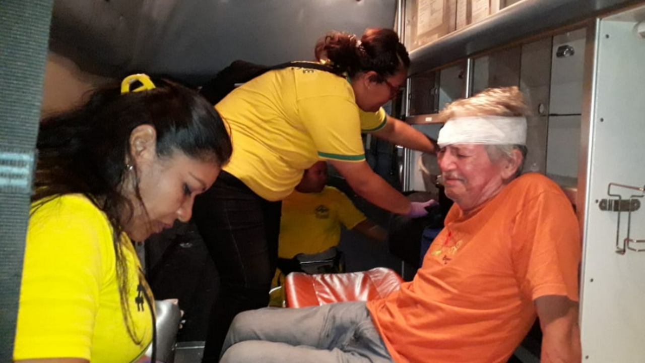 Atacado en el Centro