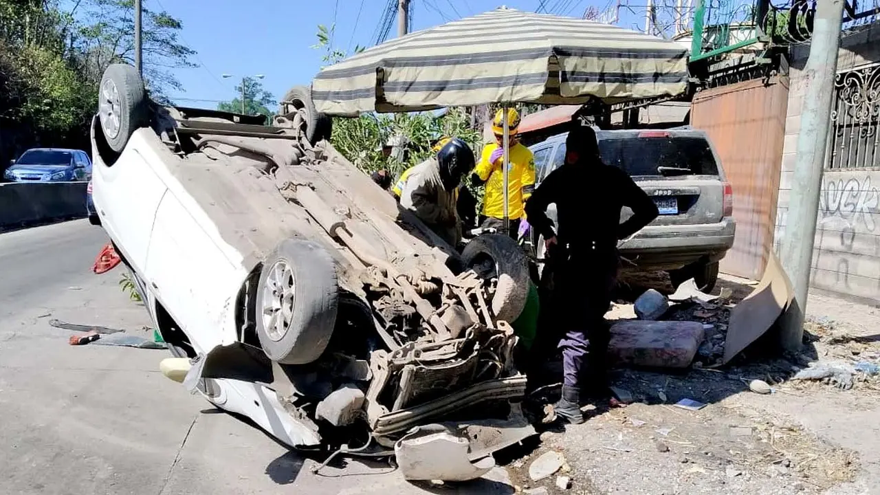 Accidente en la Troncal del Norte 1