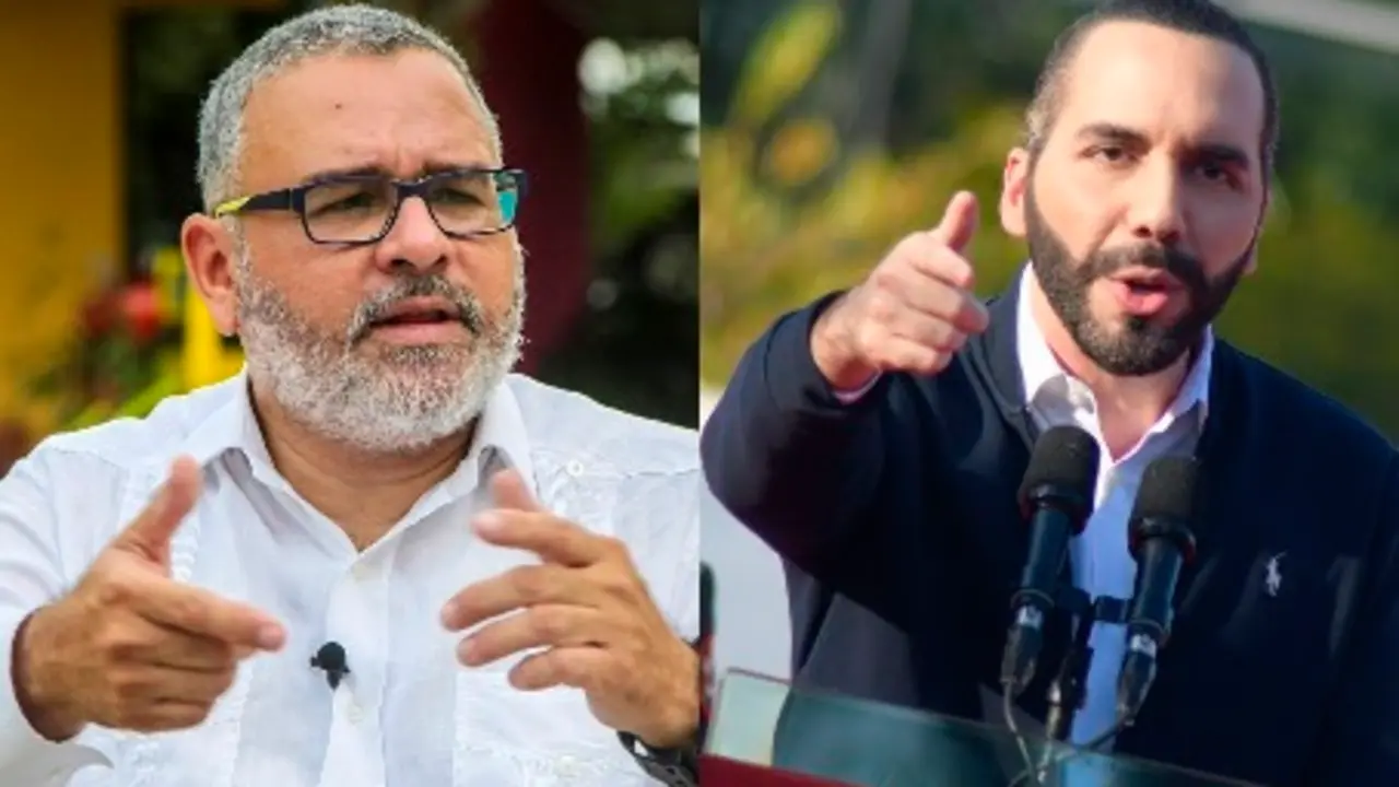 Handout picture released by Nicaragua's presidency showing Salvador's former president Mauricio Funes offering an interview to the official TV channel after Nicaragua granted him political asylum, in Managua on September 8, 2016.
Nicaragua has granted political asylum to Funes, who faces corruption accusations at home, officials said Tuesday. The leftist leader, in office from 2009 to 2014, was covered by laws that "guarantee asylum... to those who are persecuted for fighting for democracy, peace, justice and human rights," the Nicaraguan government said. Funes, who condemns the allegations against him as politically motivated, is facing an investigation for illegal enrichment during his time in office.
 / AFP PHOTO / PRESIDENCIA NICARAGUA / Jairo CAJINA / RESTRICTED TO EDITORIAL USE - MANDATORY CREDIT "AFP PHOTO / NICARAGUA'S PRESIDENCY" - NO MARKETING NO ADVERTISING CAMPAIGNS - DISTRIBUTED AS A SERVICE TO CLIENTS

