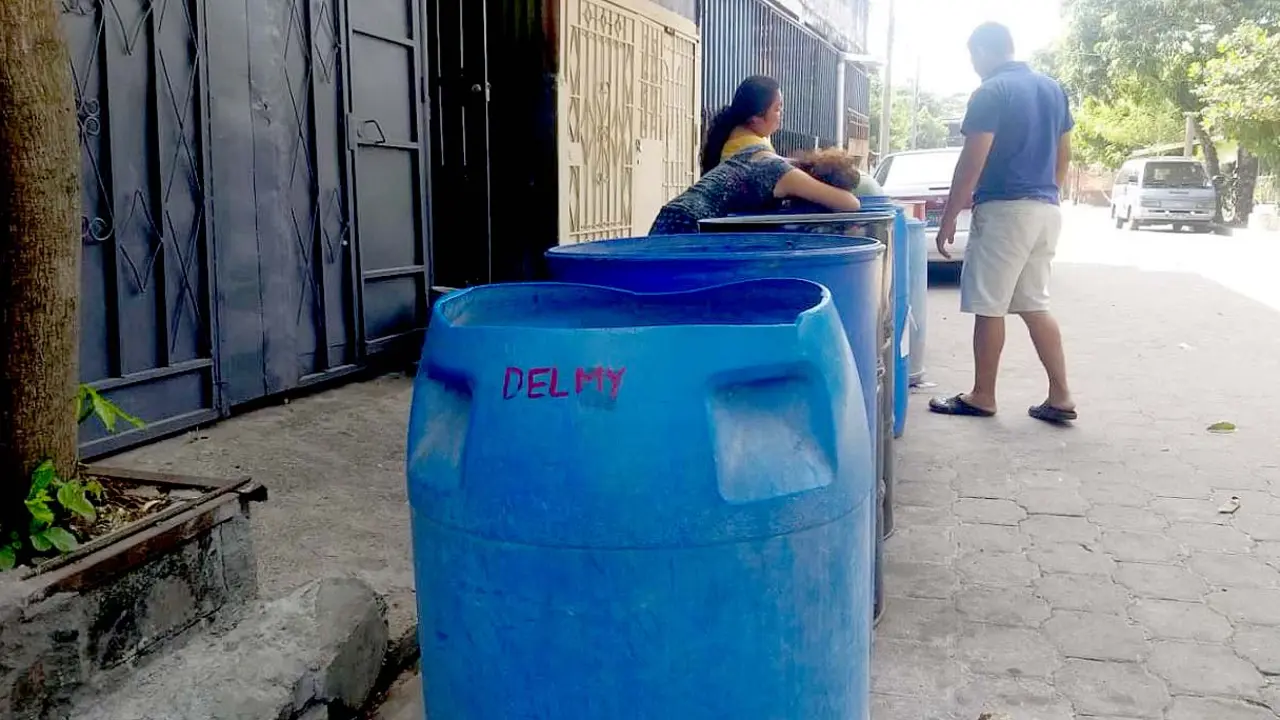 Sin agua en Soyapango 2