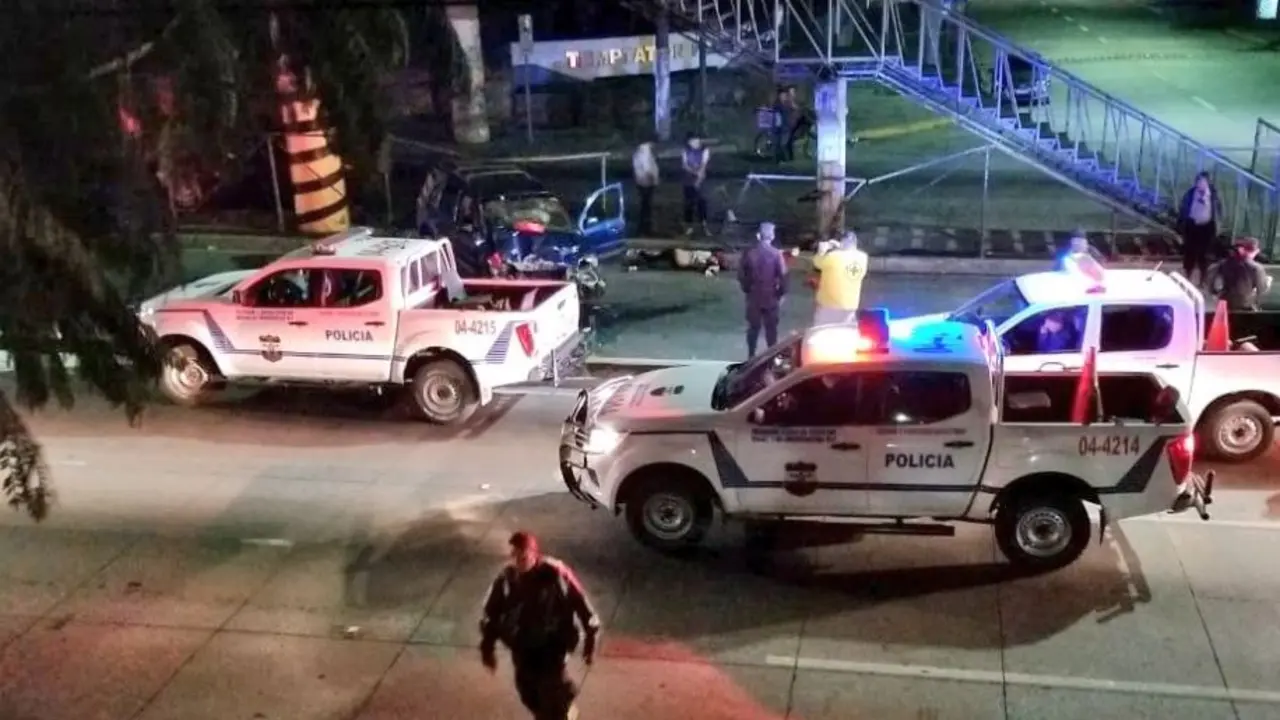 Accidente en Gran V&iacute;a