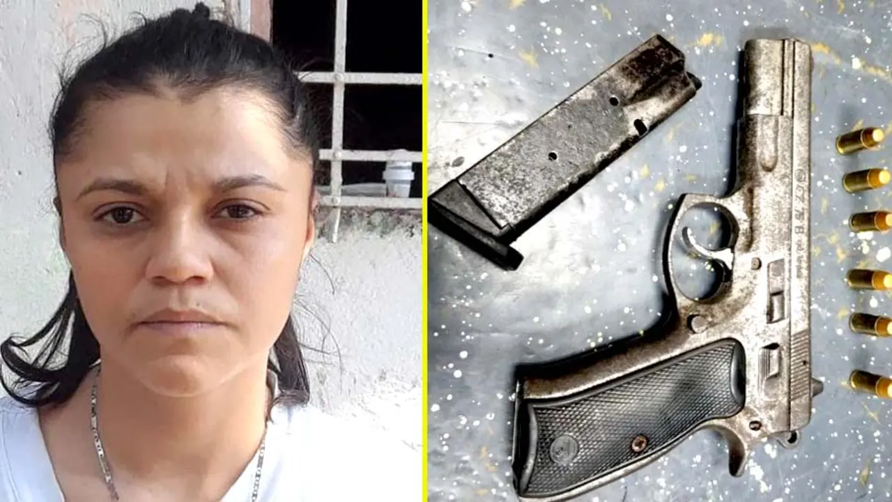 Sara Elizabeth Polanco de V&aacute;squez pistolera de Ciudad Delgado 4