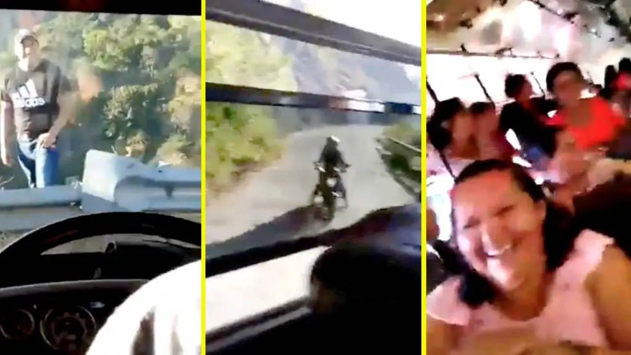 Video bus accidentado en Chiltiup&aacute;n 4